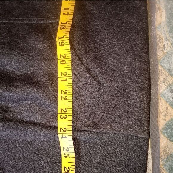 Luckee Lady L Gray Lngslvs PismoBeach California Pocket FleeceWomen's Sweatshirt - Picture 4 of 9